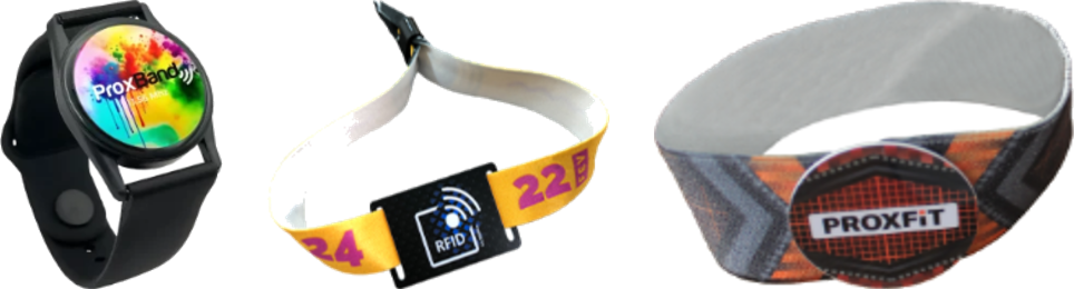 Pulseiras NFC para restaurantes, bares e eventos